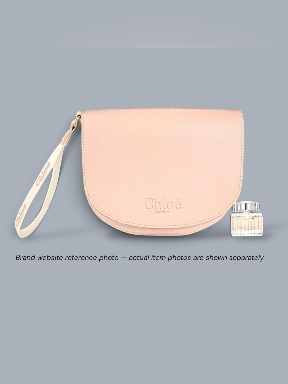 Chloé Parfum GWP Pink Pouch with Wrist Strap + Chloe mini sample